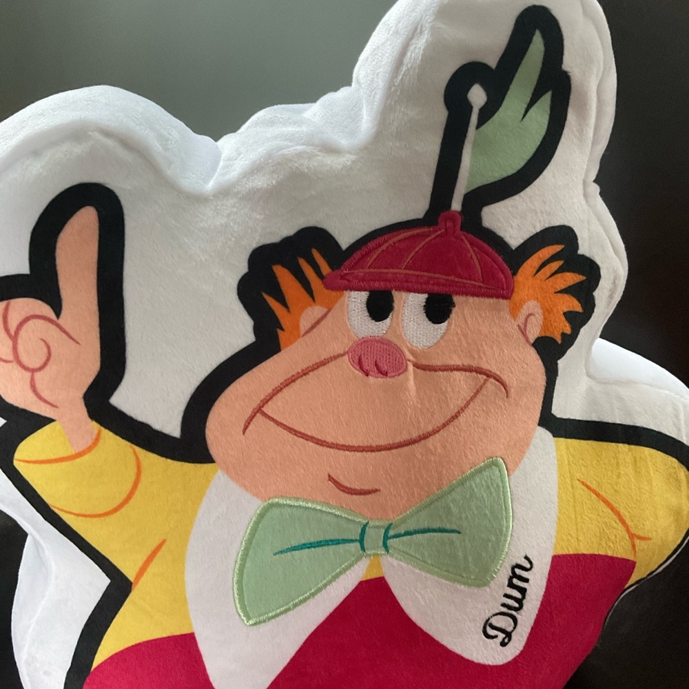 🧡Disney Tweedle Dee and Tweedle Dum Decorative Pillow - Picture 6 of 9